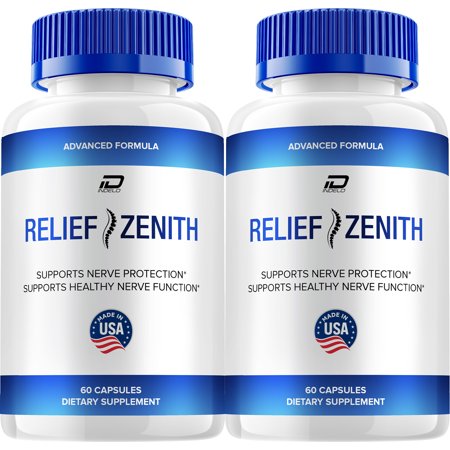 Relief Zenith Capsules – ReliefZenith Natural Ingredients Glycogen Support, 2 Pack, 120 Capsules