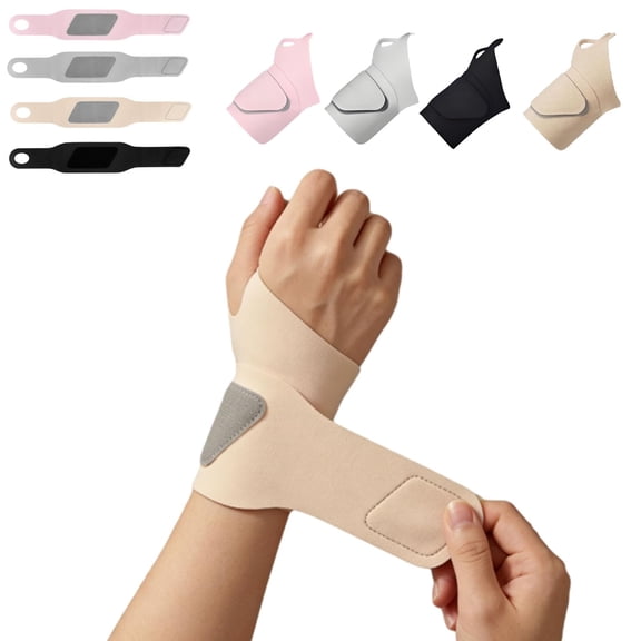 Relieflogix Serevi Handicraft Wrist Wraps, Adjustable Wrist Support, Elastic Compression Support with Thumb Loop, Flexible