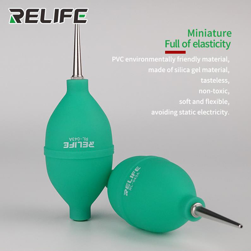 Relife RL043A 2 In 1 Phone Repair Dust Cleaner Air Blower Ball Dust