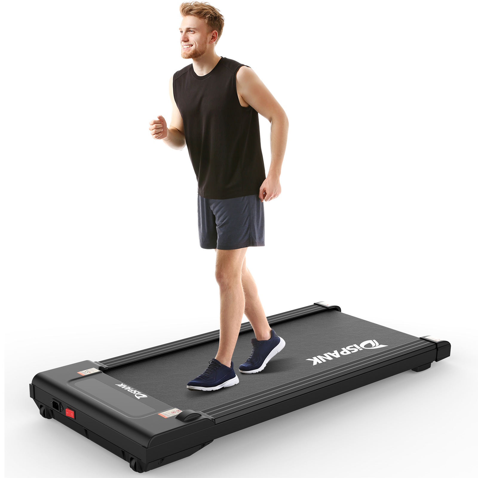 Relife Sports 2 in 1 Under Desk Treadmill with Incline Portable Walking