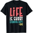 thumbnail image 1 of Religion Life Is Short Eternity Isn't - God Christian T-Shirt, 1 of 3