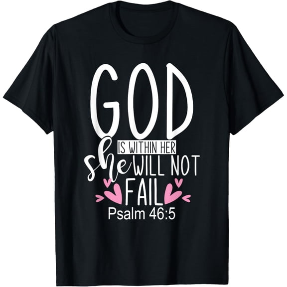 Religion Women Gift Holy Bible Faith Christianity Prayer T-ShirtMen and women, Black T-shirt, size: Extra large
