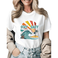 thumbnail image 1 of Religious Beach Lover Matthew 5:13 Graphic Tees Womans Tshirt Shirts Black White S-5XL Tops, 1 of 4