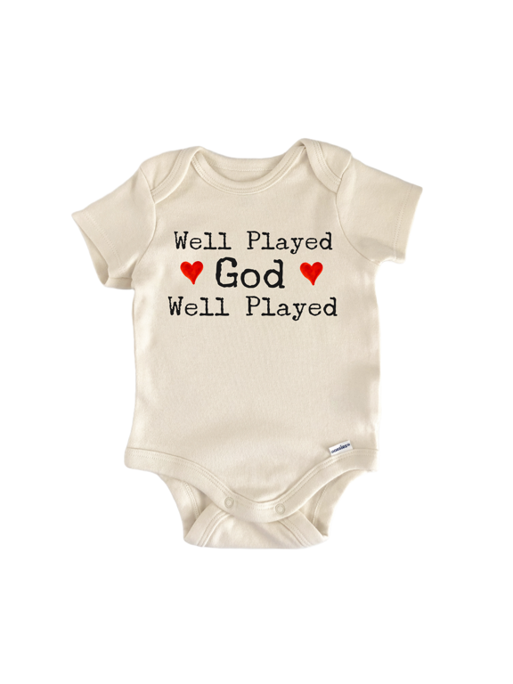 Religious Birth Newborn Baby Bodysuit