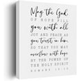 thumbnail image 1 of Religious Canvas Wall Art Motivation Farmhouse Decor Inspirational Scripture Canvas Prints Bible Verse Wall Decor Framed Artwork Christian Pictures Paintings for Home Office Hair Salon Decoration, 1 of 6