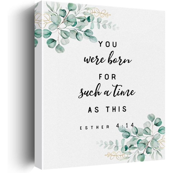 Religious Canvas Wall Art Motivation Farmhouse Decor Inspirational Scripture Canvas Prints Bible Verse Wall Decor Framed Artwork Christian Pictures Paintings for Living Room Bedroom Pub Decoration