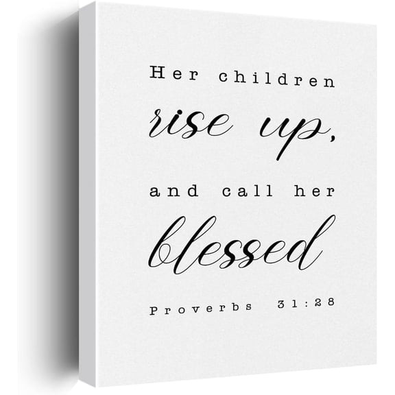 Religious Canvas Wall Art Motivation Farmhouse Decor Inspirational Scripture Canvas Prints Bible Verse Wall Decor Framed Artwork Christian Pictures Paintings for Living Room Bedroom Cottage Decoration