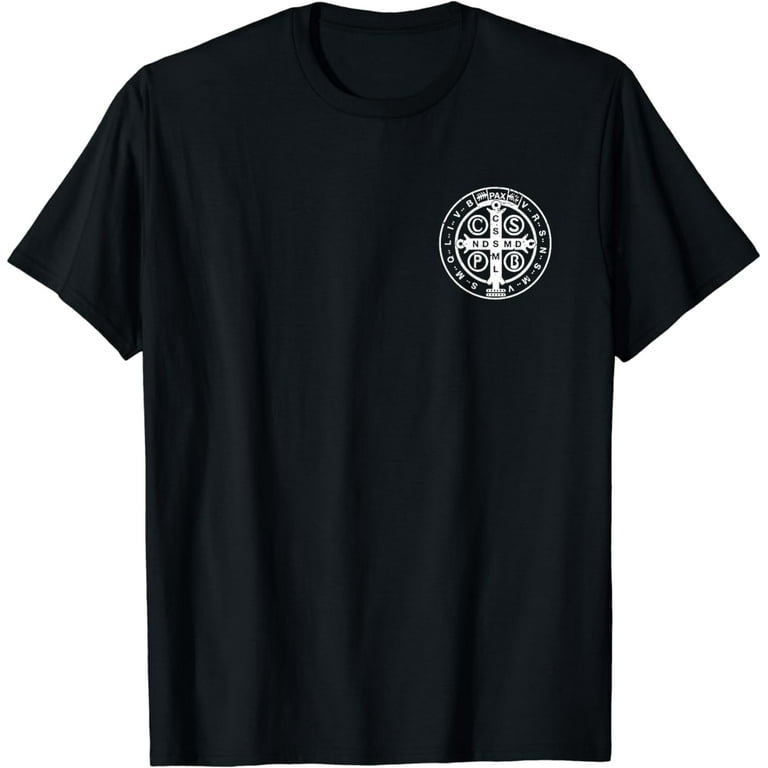 Saint Benedict Medal Christian T-Shirt Saint Benedict Medal Christian T-Shirt