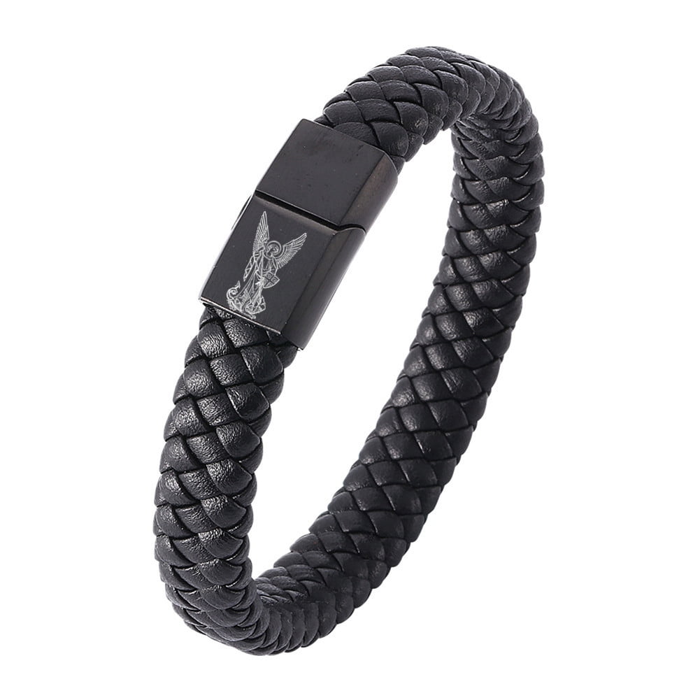 Jesus on sale leather bracelet