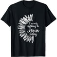 thumbnail image 1 of Religious Christian Sunflower I'm Only Talking to Jesus T-Shirt, 1 of 4