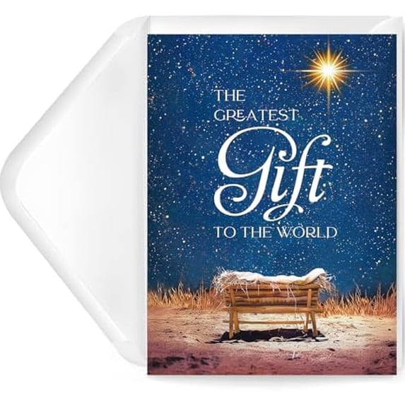 Religious Christmas Cards Boxed Christmas Cards with Envelopes