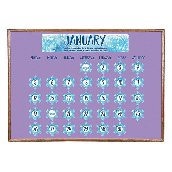 Religious Classroom Calendar - Stationery - 416 Pieces