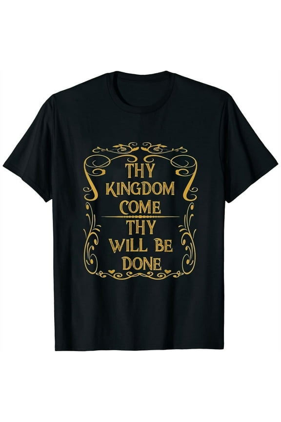 Religious Clothing With Bible Verses, Scripture Tee Black Small