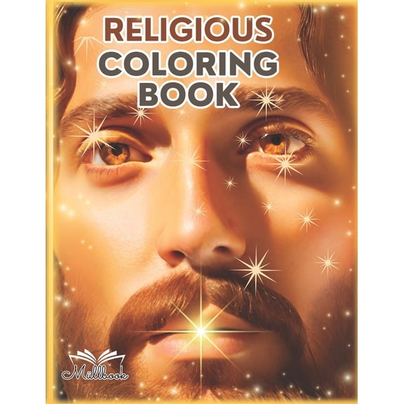 Religious Coloring Book: & Activity, 85 Pages, Fun Designs Inspired by Bible Verses and Religion, Realistic and Simple Art Images, for Women, Boys, Girls, Kids, Adults, Seniors, for All Ages, Beautifu