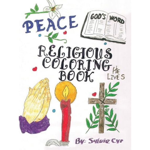 Religious Coloring Book, (Paperback)