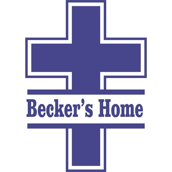 Religious Cross Crosses Customized Wall Decal Custom Vinyl Wall Art - Personalized Name - Baby Girls Boys Kids Nursery Daycare Bedroom Wall Decal Room Decor Wall Stickers Decoration Size (40x20 inch)