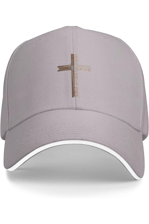 Religious Cross John 3:16 God Loved The World Jesu Gray Baseball Cap Adjustable Trucker Caps Sun Hats Baseball Hats