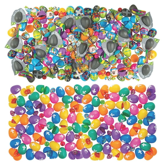 Religious Easter Egg Hunt Kit 2" Bulk 2008 Pc