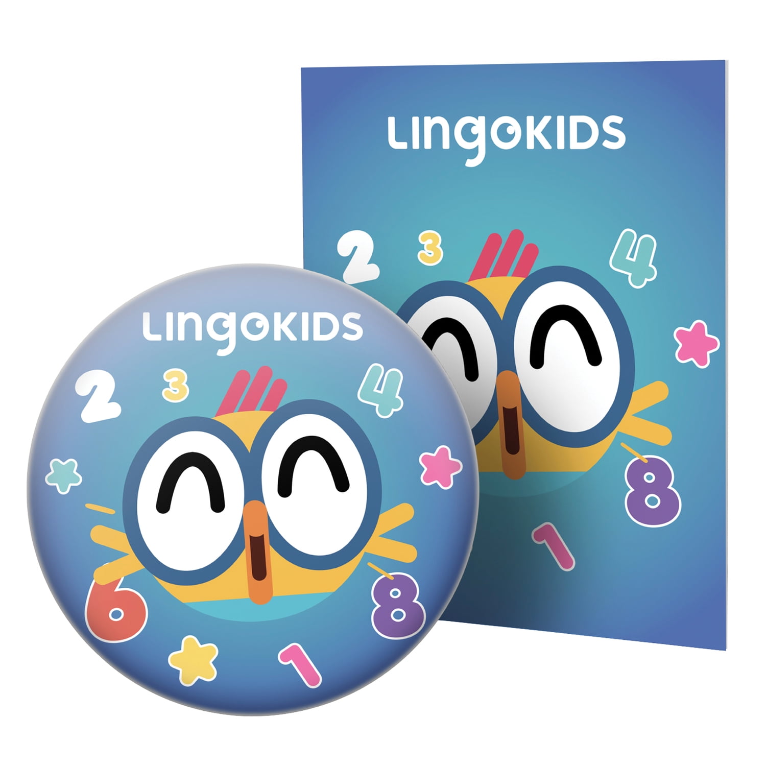 ONANOFF StoryShield Screen-Free Audio Storytelling Disk for StoryPhones (Learn Math + Science With Billy), STSH-LINGOKIDS-BILLY
