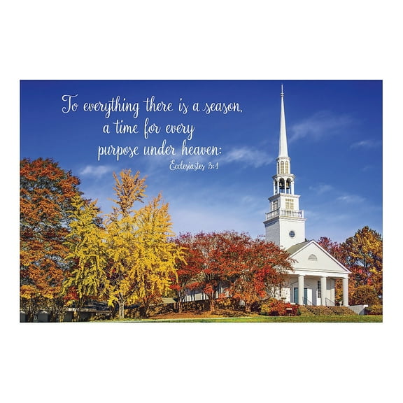 Religious Fall Backdrop Banner - Party Decor - 3 Pieces