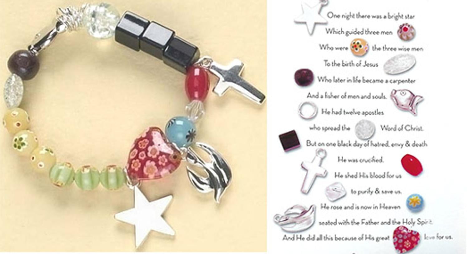 Jesus Saves Letter Bracelet  Christian Jewelry  Elevated Faith