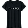 thumbnail image 1 of Religious I'll Be Back Jesus Christian T-Shirt, 1 of 3