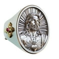 thumbnail image 1 of Religious Jewelry 925 Sterling Silver Jesus Christ Cross Ring TA509 US Size 13, 1 of 15