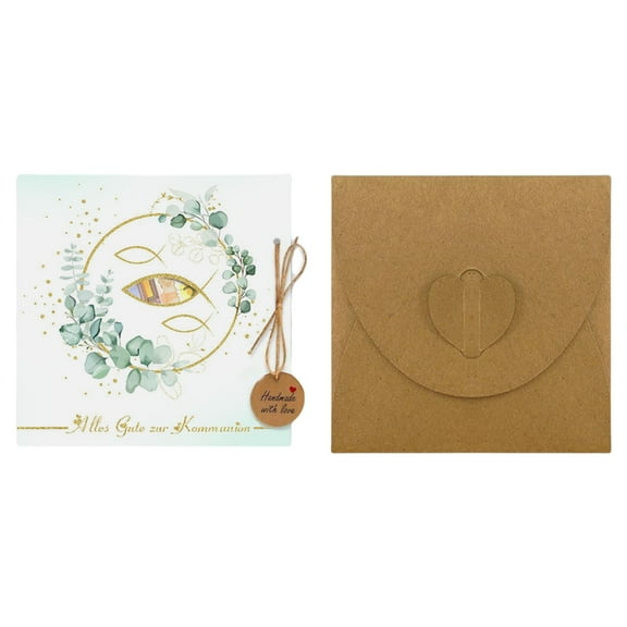 Religious Envelopes Sacrament Money Holder Envelopes Heart Clasp Envelope