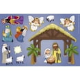 thumbnail image 1 of Religious Nativity Manger Scene Magnet Decal Set, 1 of 1
