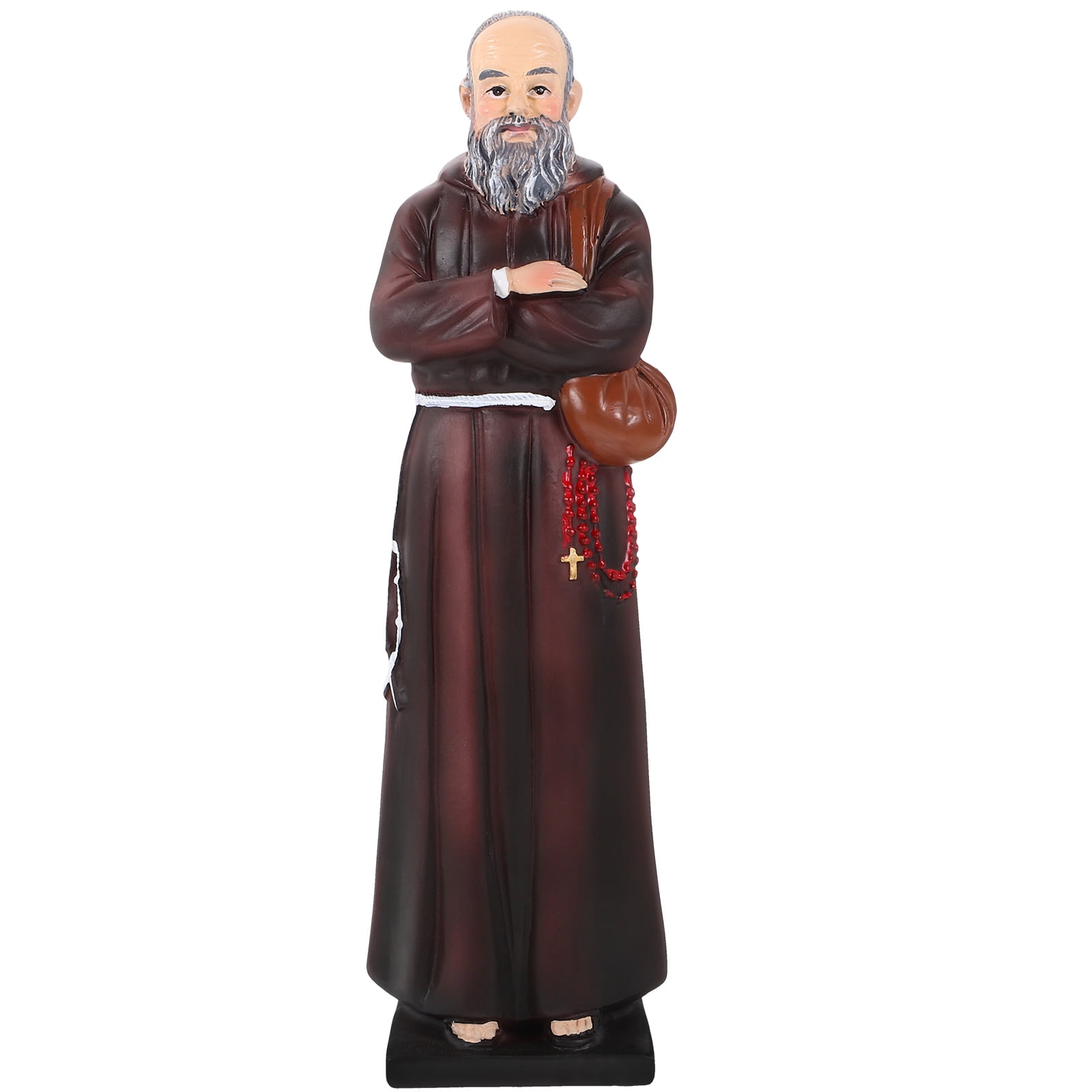 Religious Priest Ornaments Resin Crafts Ornament Priest Figurine Dinner ...