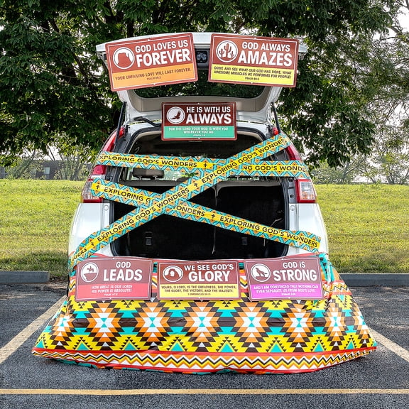 Religious Southwest Trunk-or-Treat Decorating Kit - 8 Pc