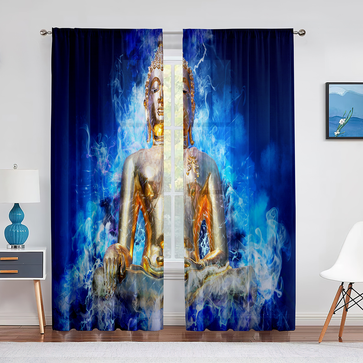 Praise in Every Hue Quilted Curtains NCU0TH3757