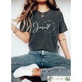 thumbnail image 1 of Religious T-Shirt, Jesus T-Shirt, Christian Retro Shirt, Bible Verse Shirt, Faith Based Shirt, Womens Christian Tshirts TH270523, 1 of 5