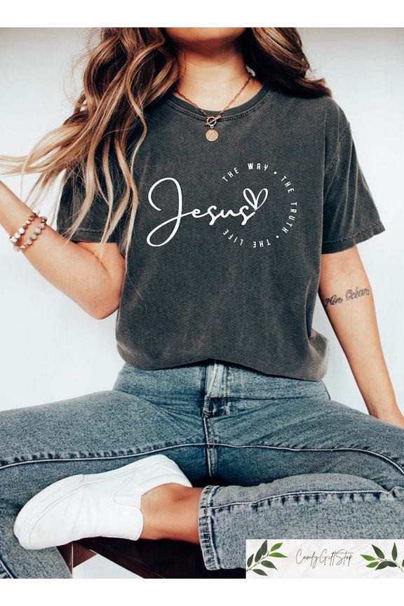 Religious T-Shirt, Jesus T-Shirt, Christian Retro Shirt, Bible Verse Shirt, Faith Based Shirt, Womens Christian Tshirts TH270523