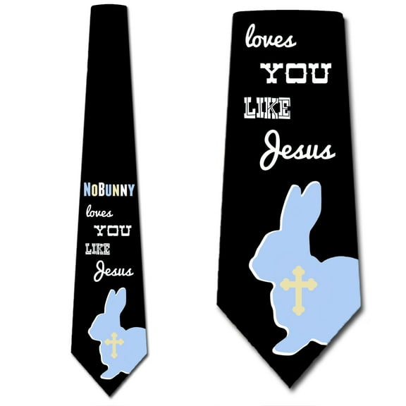 Religious Ties Mens Easter Holiday Necktie by Three Rooker