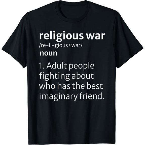 Religious War Dictionary Definition T-Shirt