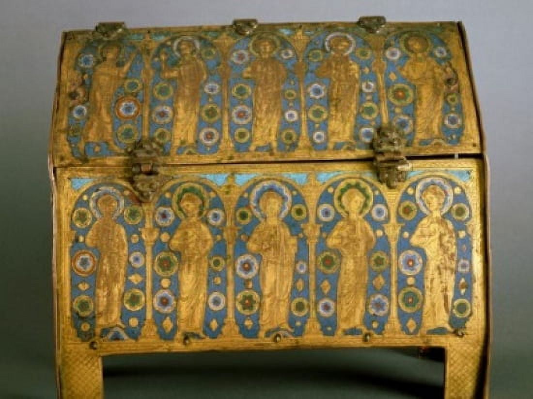 Reliquary from Limousin by unknown artist France Canvas Art - (18 x 24)