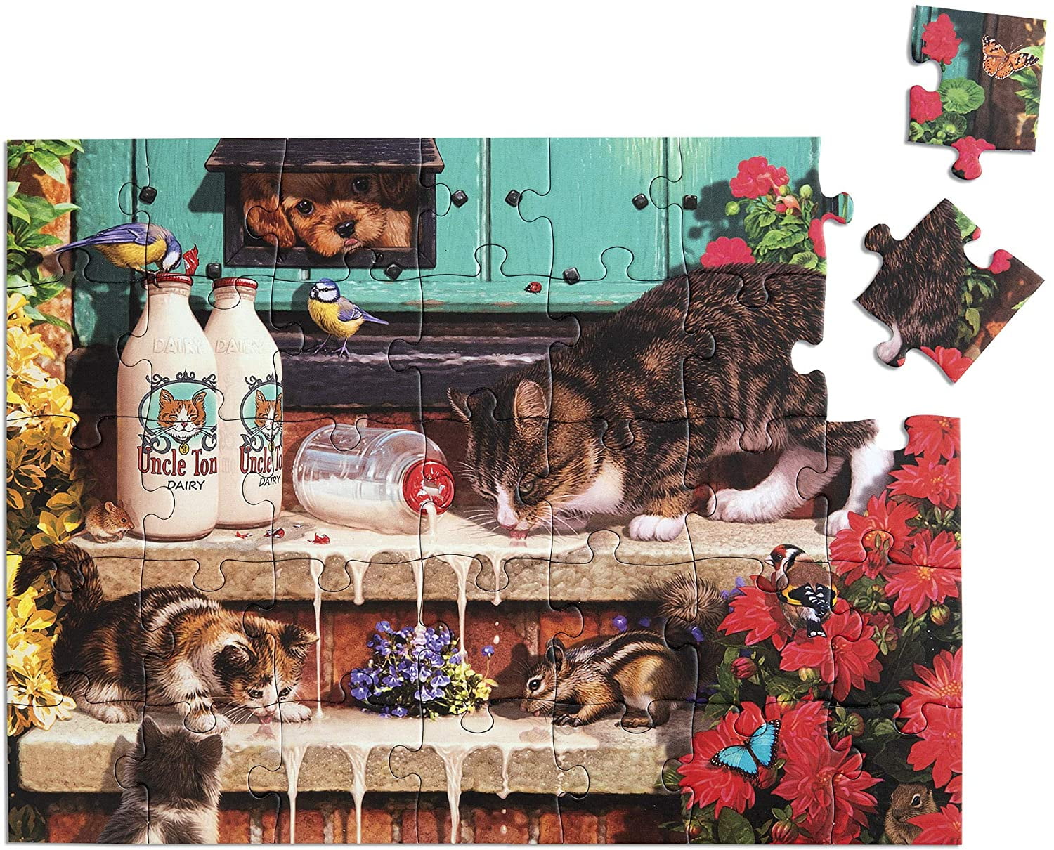 Relish 35 Piece Cat's Whiskers Alzheimer's Jigsaw Puzzle Dementia