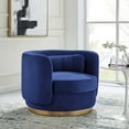 thumbnail image 1 of Relish Performance Velvet Swivel Chair-EEI-4999, 1 of 6