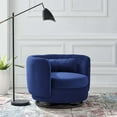 thumbnail image 1 of Relish Performance Velvet Swivel Chair-EEI-5001, 1 of 7