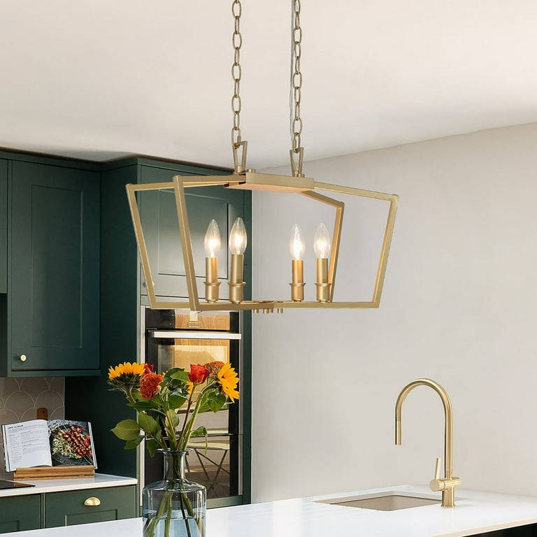 Linear 2024 candle chandelier