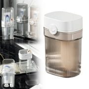Relocy Portable Toothbrush Storage Cup Soap Box Coffee, Container Portable Travel Toothbrush Holder Toothpaste Storage For School Camping Business Trip Bathroom