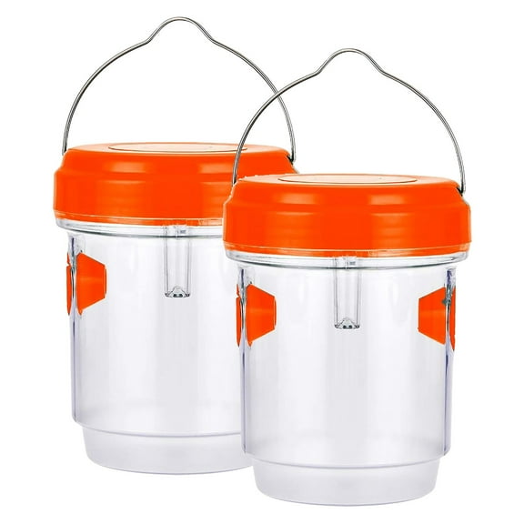 Relocy Solar Trap on Sale Clearance! 2X Traps 7.8*5.07*4.1In, Insect Traps Weight: 0.56Lb