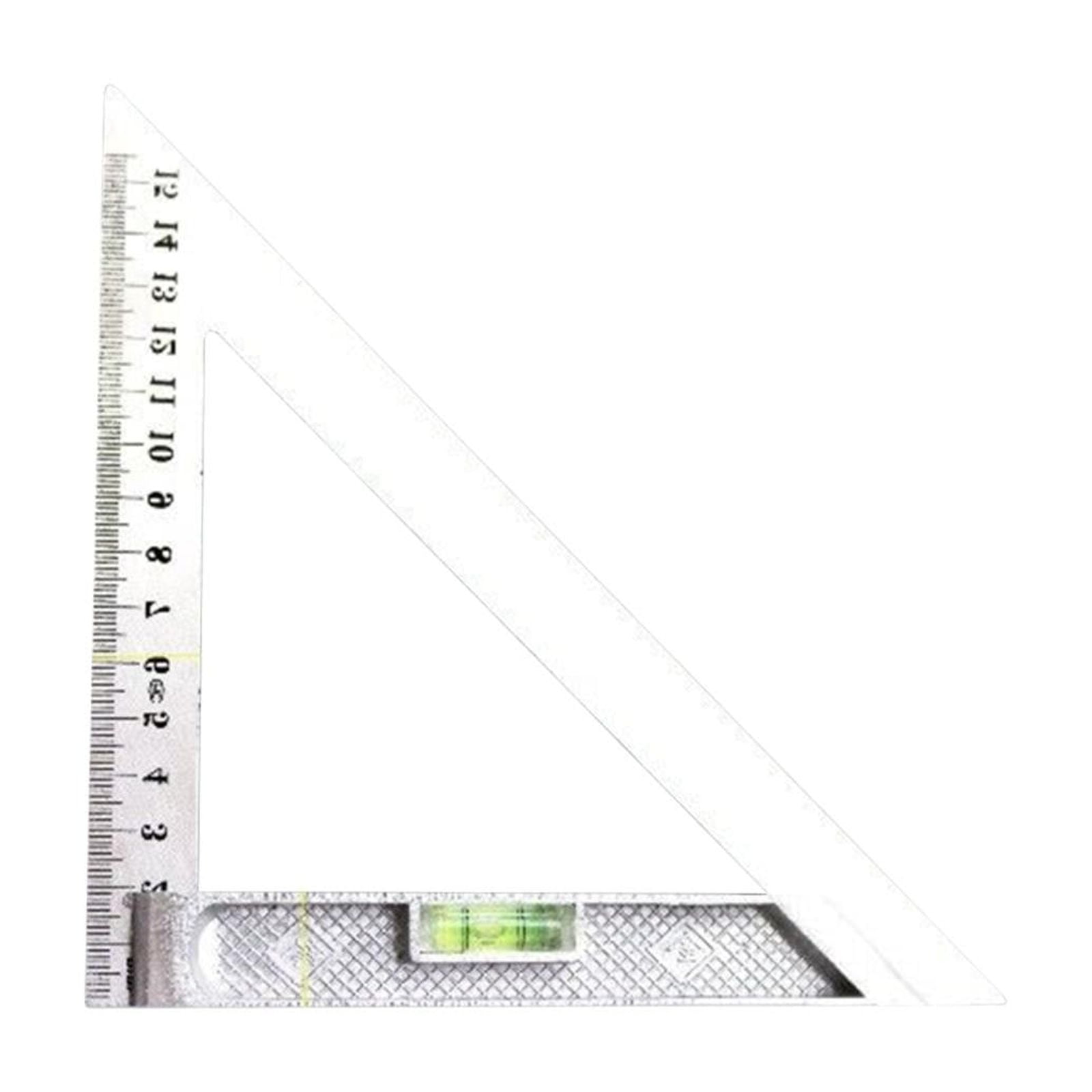 Relocy Tools, 50G Stainless Steel Woodworking Tools Carpentry Square Ruler High Carbon Steel Horizontal Triangle Ruler [15Cm] Manual Equipment 1X Carpenter's Square Handmade Equipment C One Size
