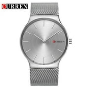 CURREN WATCHES Relogio Masculino CURREN Luxury Brand Fashion Simple Business Men Watches Full Steel Quartz Men's Wristwatch Montre Homme Reloj