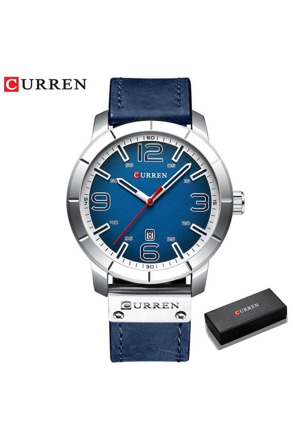 Relogio Masculino Curren Luxury Brand Analog Military Business Wristwatch With Date Men's Quartz Watch Mens Clock Relogio Homem - Quartz Wristwatches