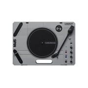 Reloop Bluetooth Portable Turntable with USB Recording and Integrated Speaker, Black