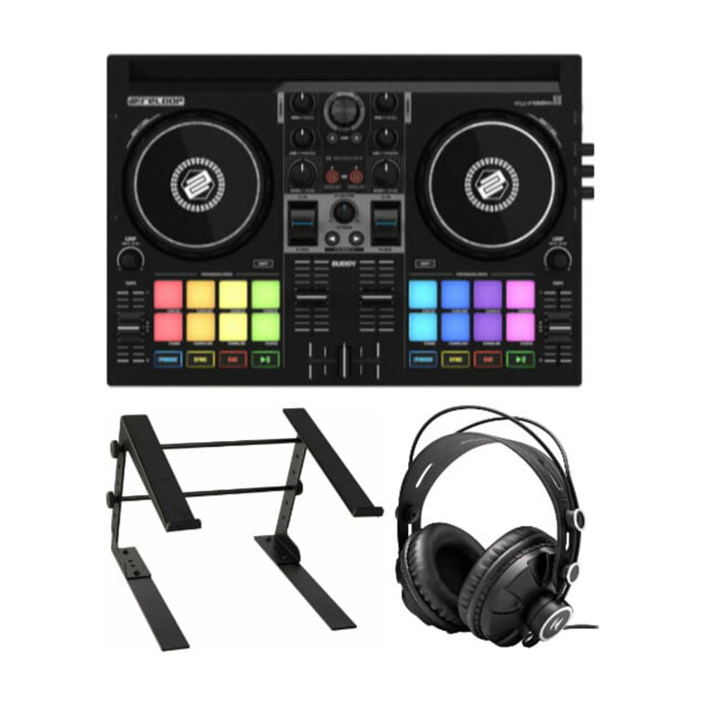 Reloop Buddy Compact 2-Deck DJay Controller Bundle with Headphones
