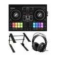 thumbnail image 1 of Reloop Buddy Compact 2-Deck DJay Controller Bundle with Headphones and Stand, 1 of 8
