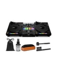 thumbnail image 1 of Reloop Elite Mixer with Audio Technica AT-LP140XP Turntable (Pair) and Care Kit, 1 of 44